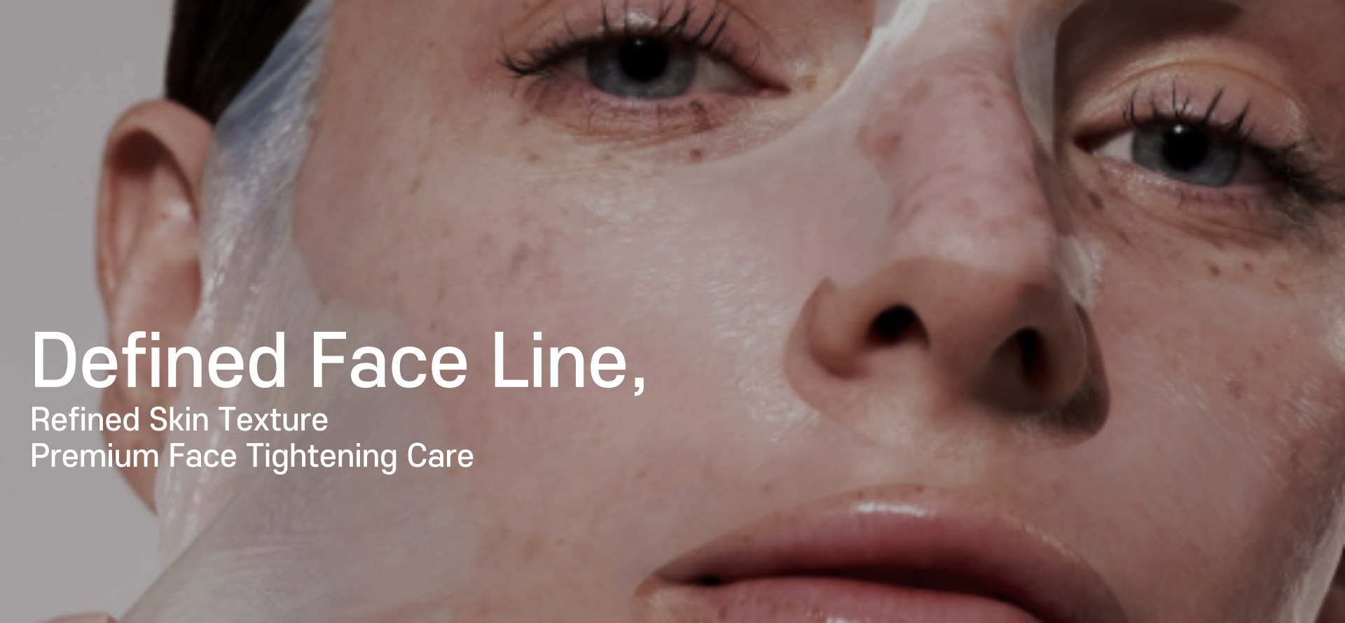 Defined Face Line, Refined Skin Texture — Premium Face Tightening Care
